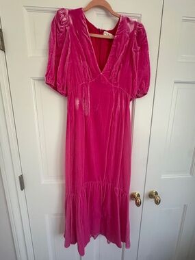 Rhode Resort Crushed Velvet dress
